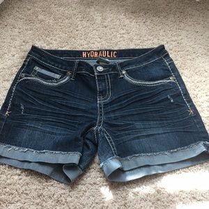 Hydraulic junior jean shorts